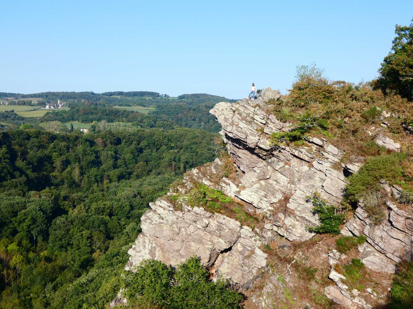 La Roche dOëtre Nature Reserve - The Mountains of Normandy