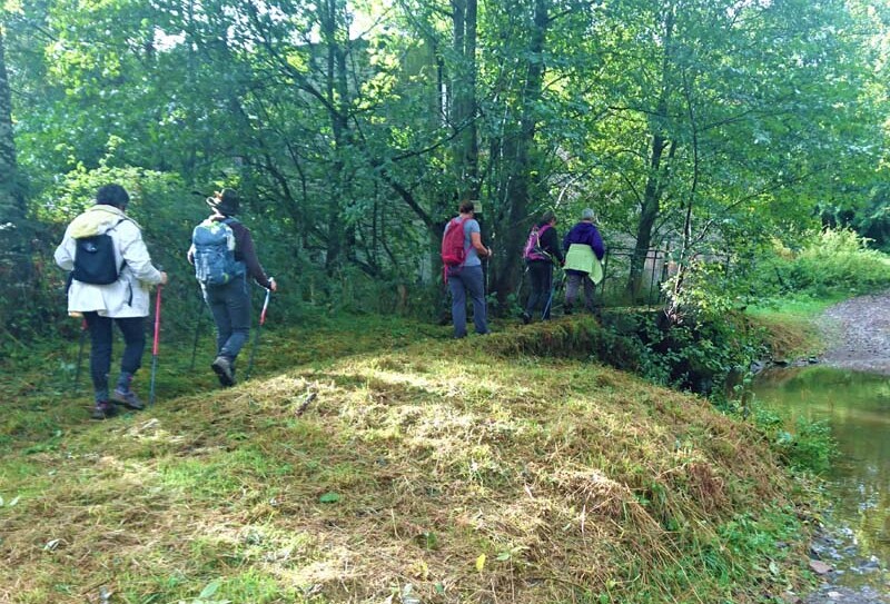 Corps en forme, marche nordique – Putanges le Lac