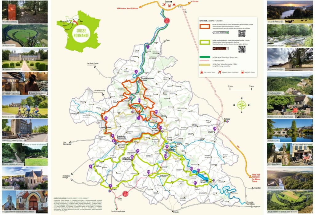 Carte suisse normande