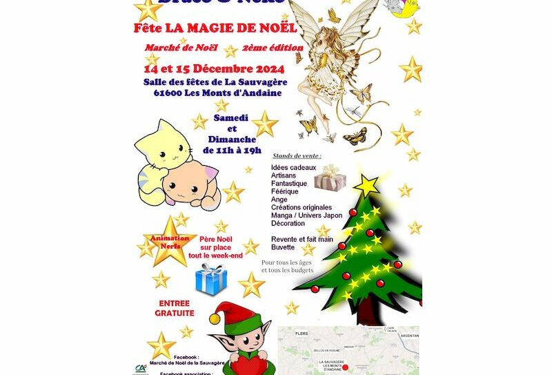 Affiche Draco neko – Noël Sauvagère 2024